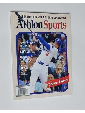 2026 Athlon Sports Major League Baseball Magazine Shohei Ohtani New